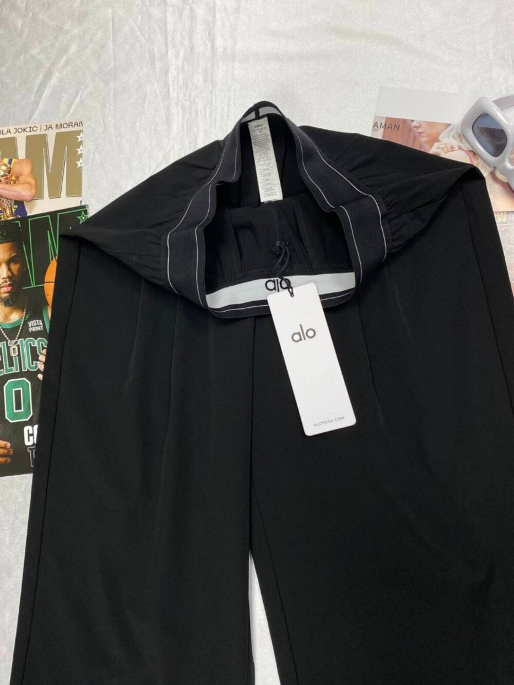 😊ALO Yoga Suit Up Trouser|Wide Leg Pants|Regular 30” Inseam😍M Only| Limited - Picture 4 of 8